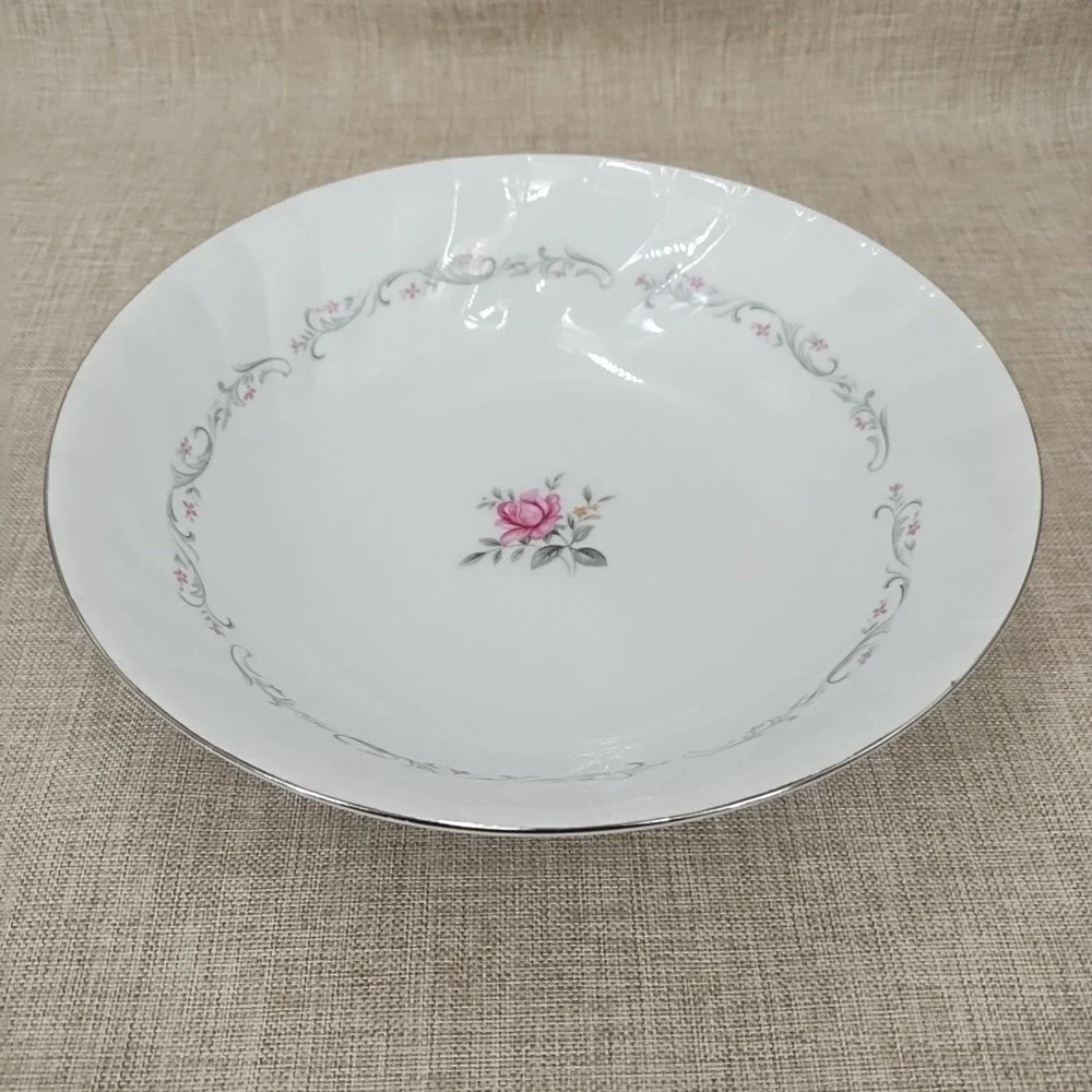Royal Swirl Fine China Set Of 2 Round Serving Bowl 9
